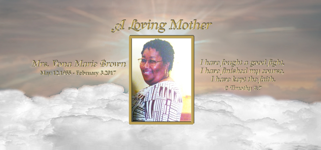 Bronze Clouds (2 Timothy 4 7) PROOF